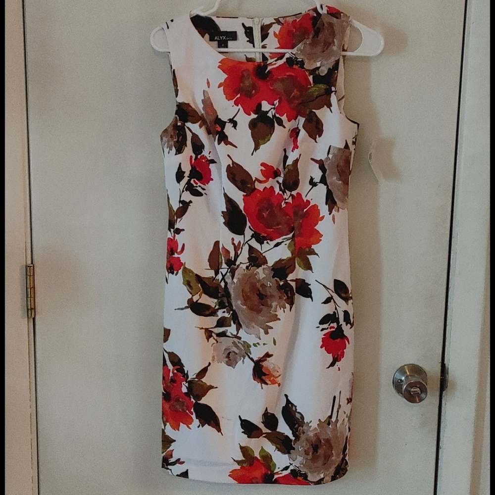 Alyx Floral print sleeveless dress NWT